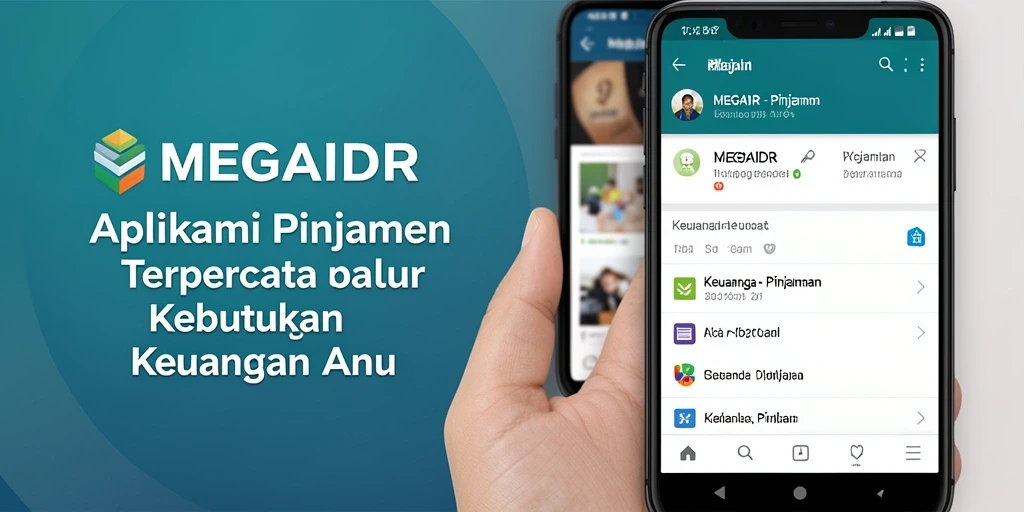 Antarmuka aplikasi MEGAIDR yang intuitif dan mudah digunakan.